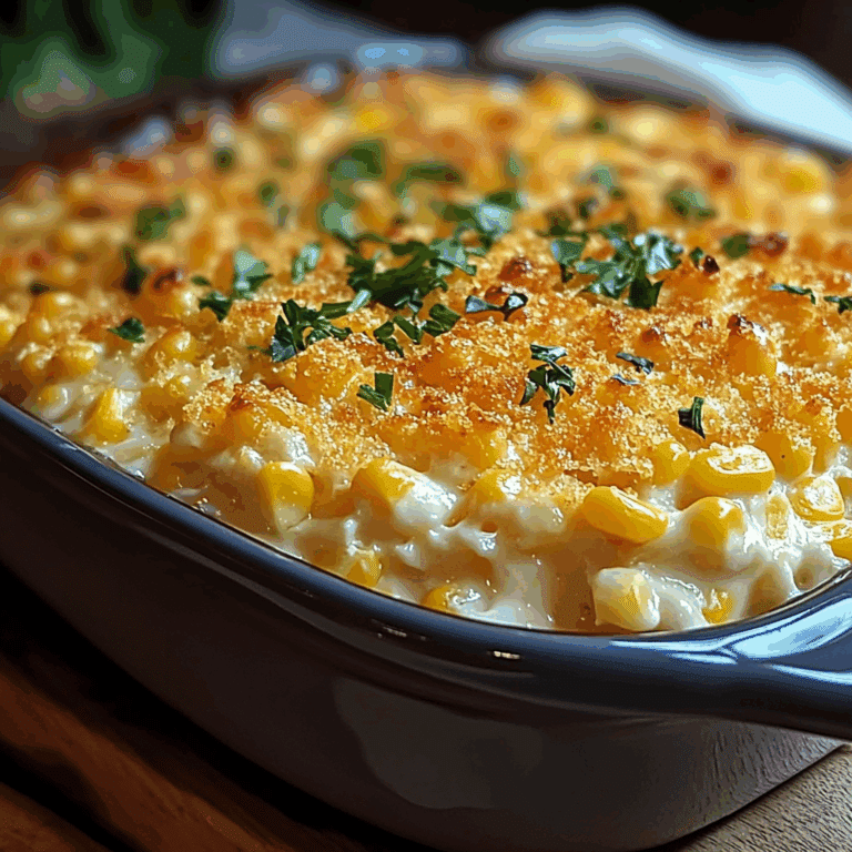 Classic Cream Cheese Corn Casserole