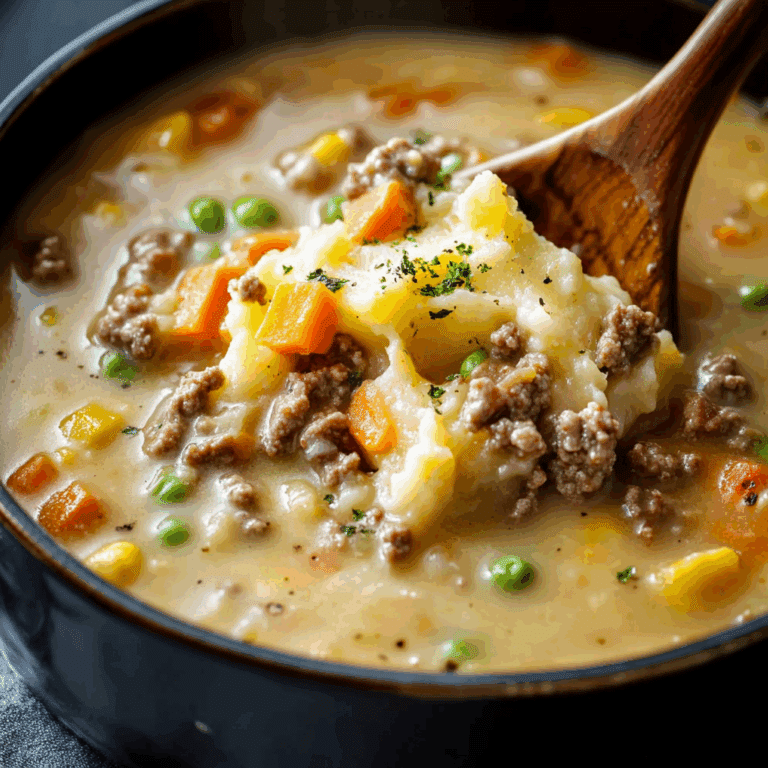 Comforting Shepherd’s Pie Soup