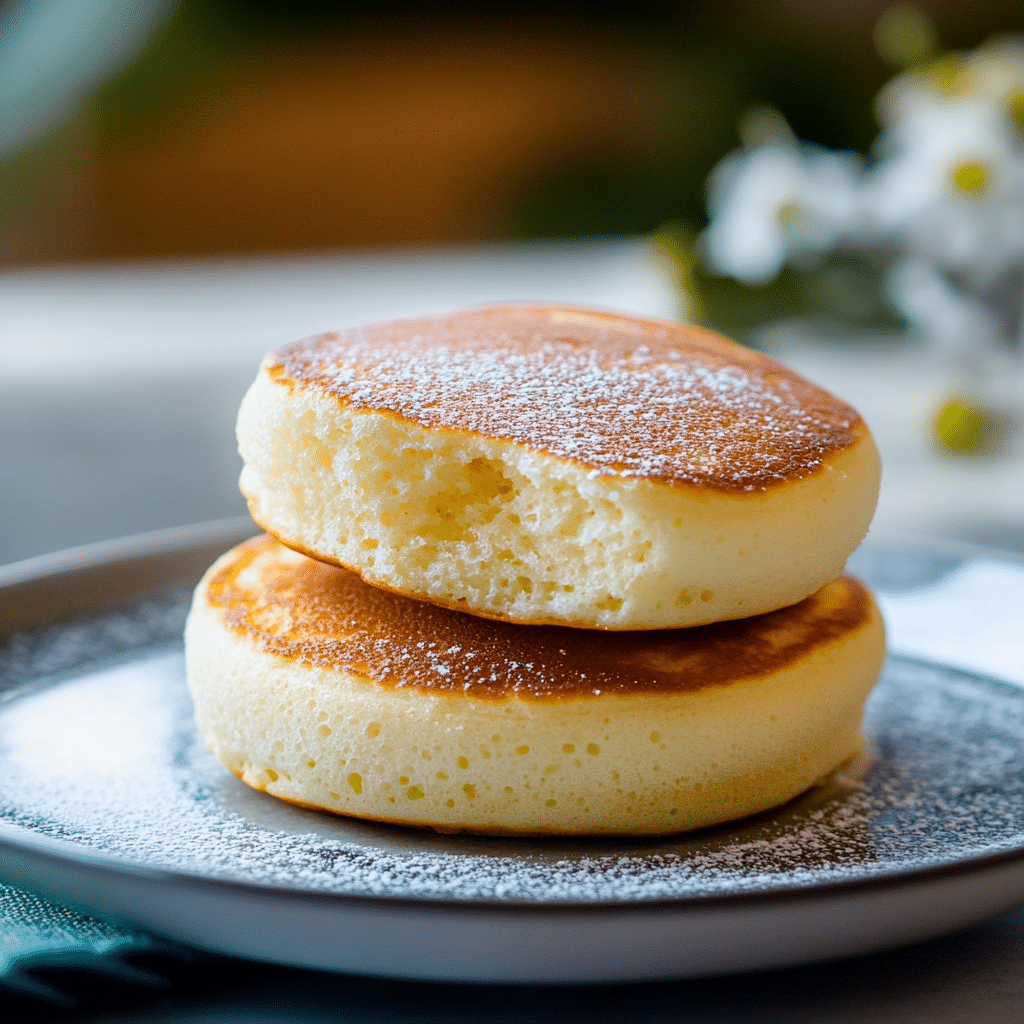 Fluffy Japanese Soufflé Pancakes Recipe