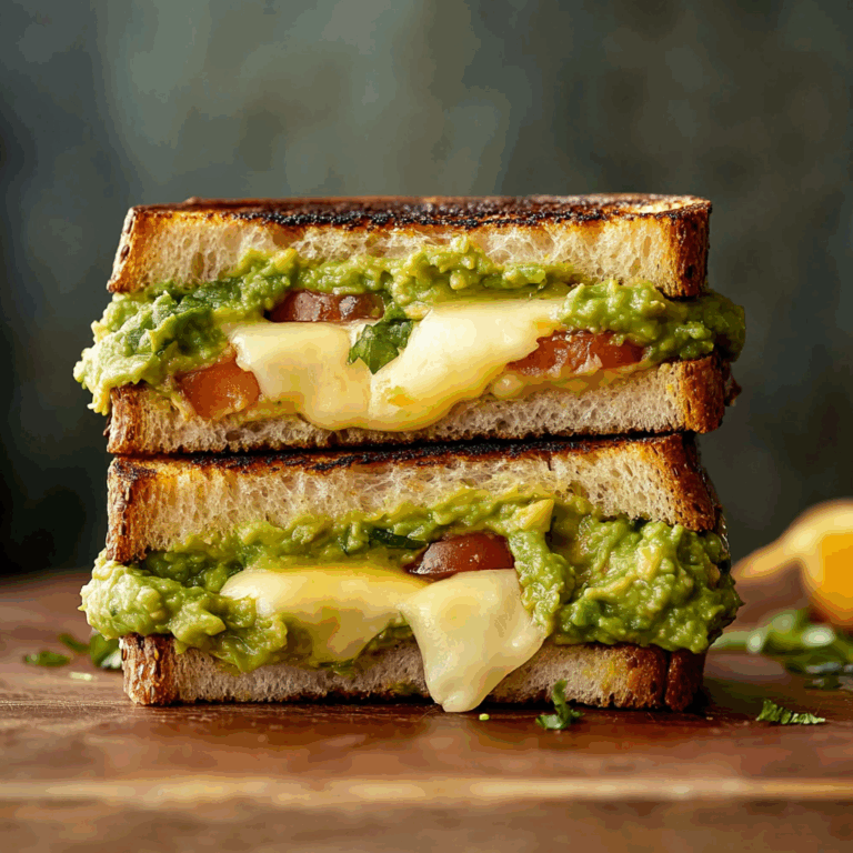 Guacamole Grilled Cheese Sandwich