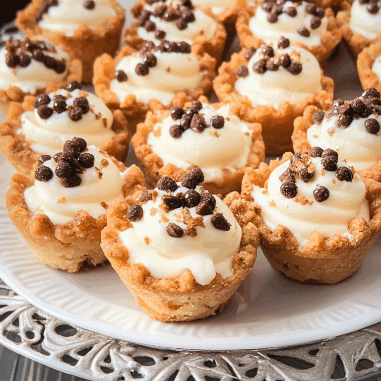 Mini Cannoli Cups