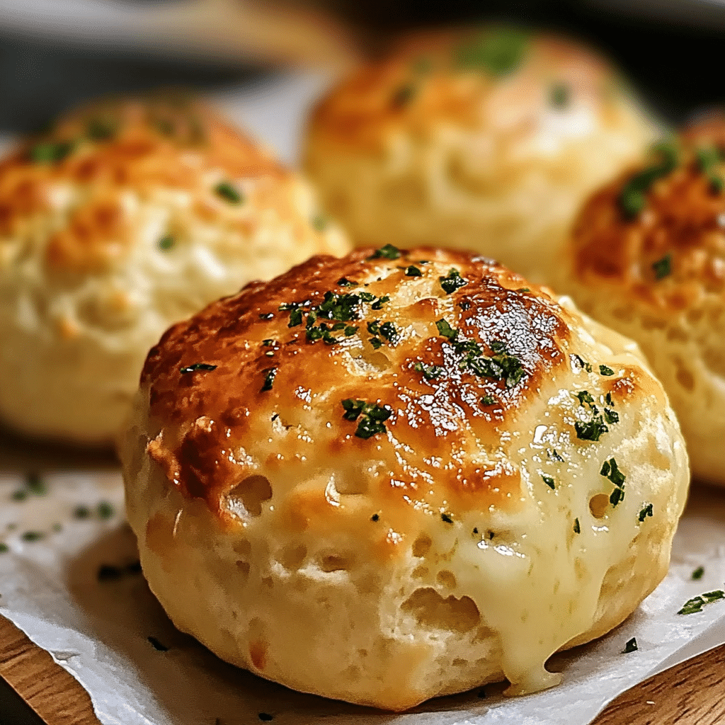 Pillsbury Biscuit Garlic Butter Cheese Bombs Recipe