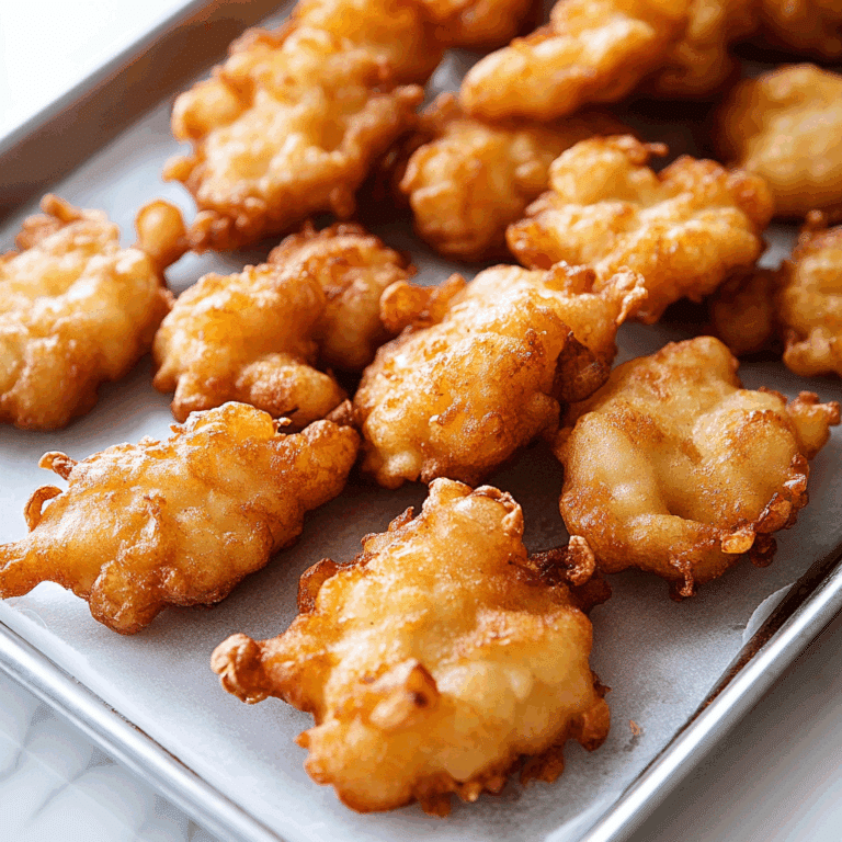 Amish Onion Fritters Recipe