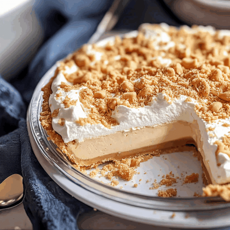 Amish Peanut Butter Cream Pie