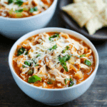 Crock Pot Creamy Chicken Parmesan Soup