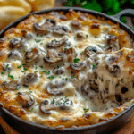 Delicious Stuffed Mushroom Dip Recipe