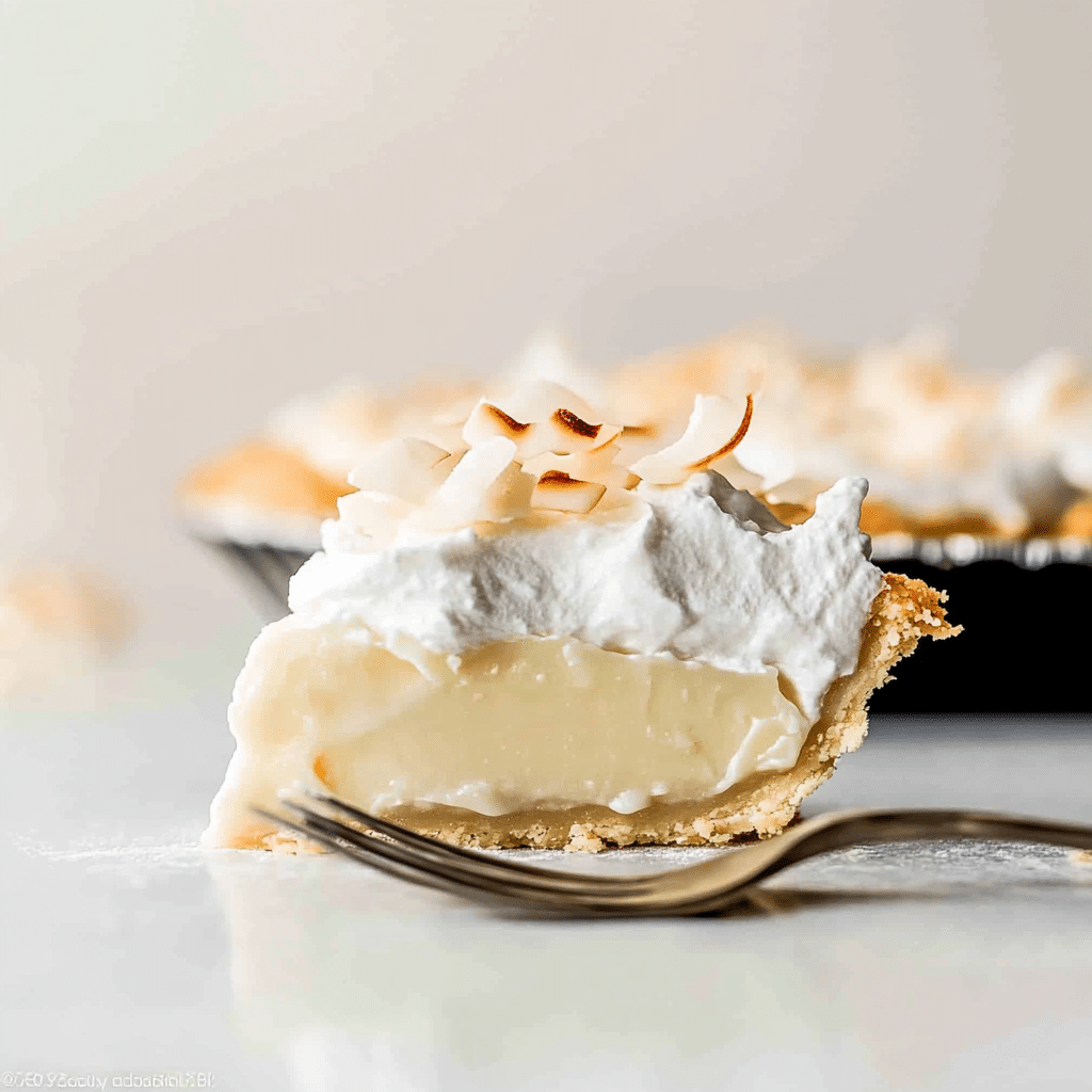 Easy Coconut Cream Pie Recipe