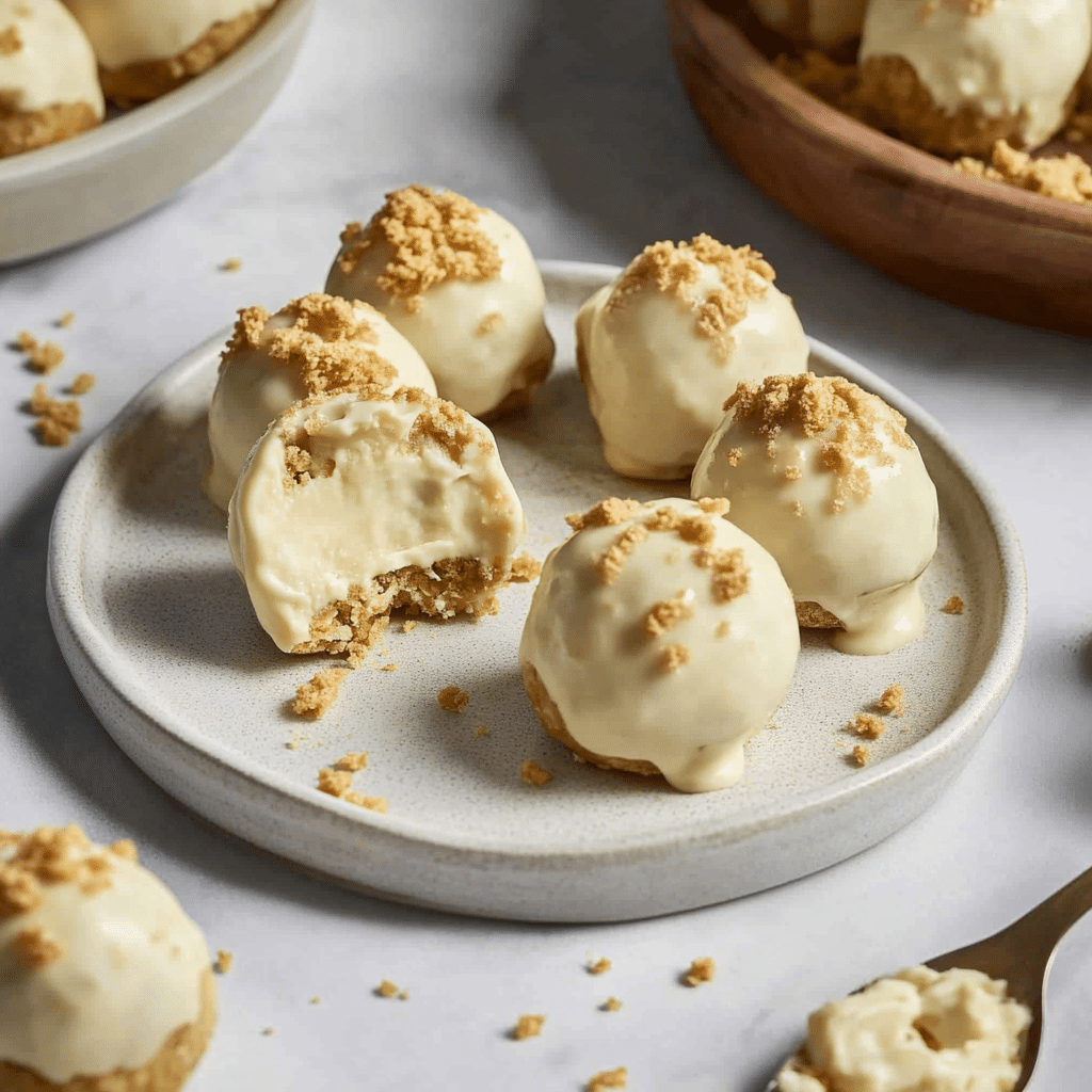 Easy No-Bake Pumpkin Cheesecake Balls Recipe