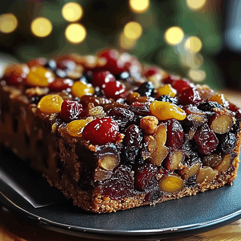 Heavenly Moist Fruitcake Recipe