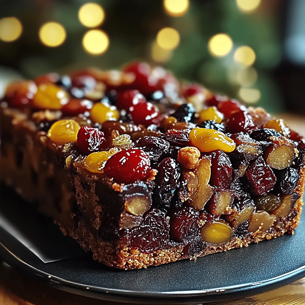 Heavenly Moist Fruitcake Recipe