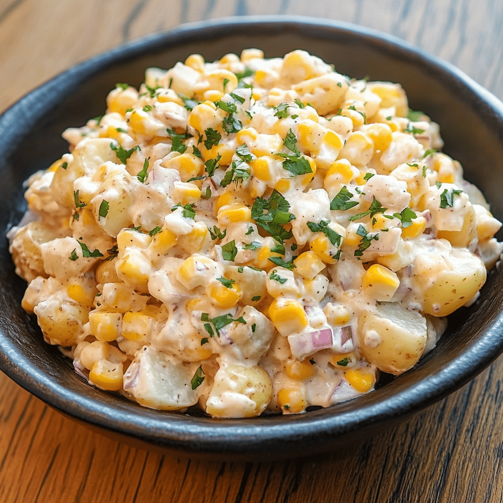 Mexican Street Corn Potato Salad