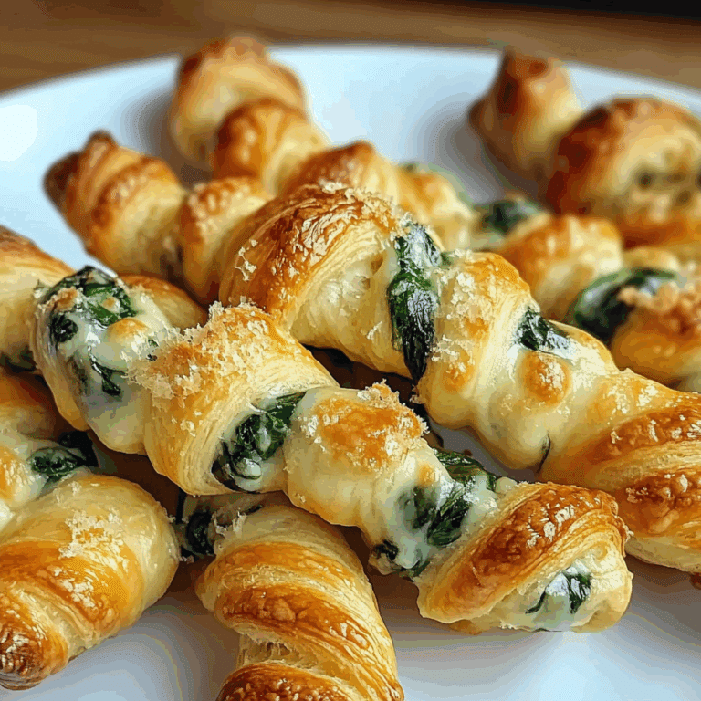 Parmesan and Spinach Cheese Twists Recipe