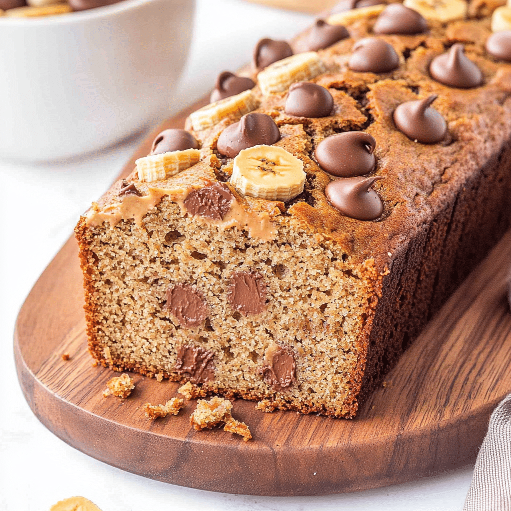 Reese’s Peanut Butter Banana Bread
