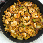 Southern Fried Cabbage with Shrimp