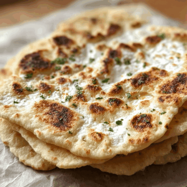2-Ingredient Yogurt Flatbread