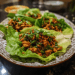 Asian Chicken Lettuce Wraps