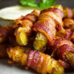Bacon Wrapped Pickle Fries