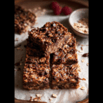Baked Chocolate Oatmeal Bars