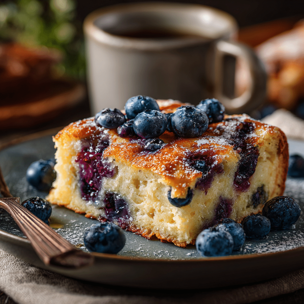 Blueberry Buttermilk Pancake Casserole