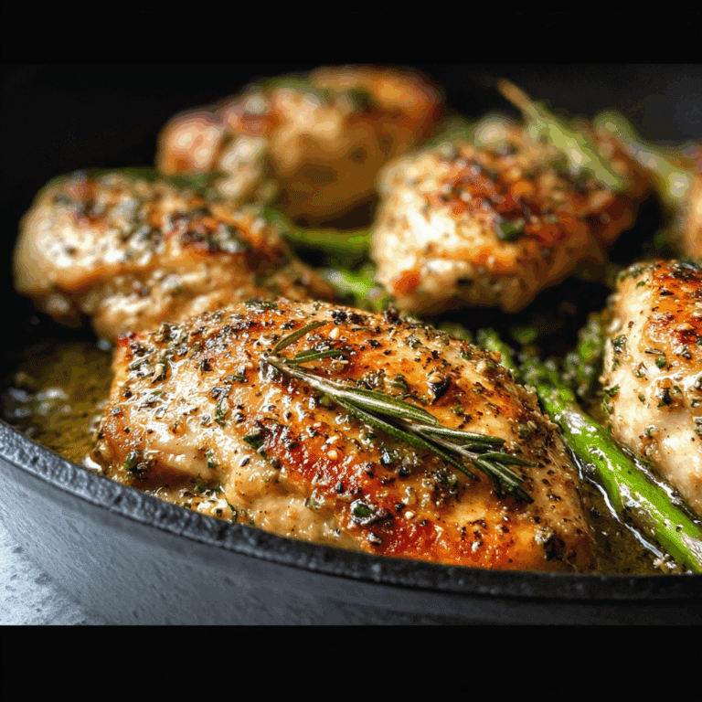 Garlic Herb Chicken in One Pan