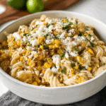High Protein Street Corn Pasta Salad