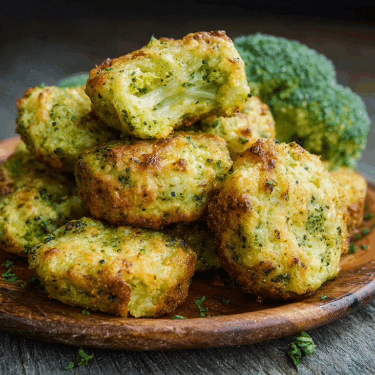 Keto Broccoli Cheddar Bites