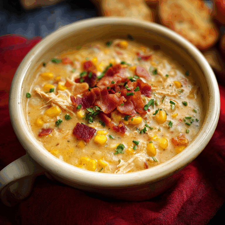 Slow Cooker Chicken Corn Chowder