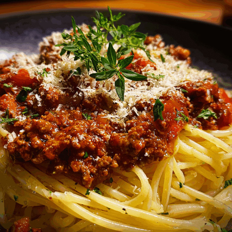 Spaghetti Bolognese