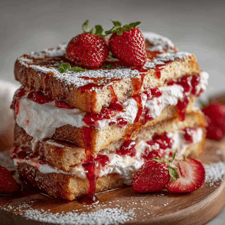 Strawberry Cheesecake French Toast