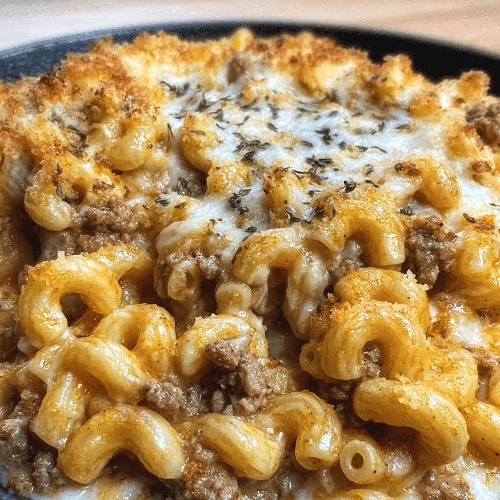 Cheese Steak Homemade Hamburger Helper