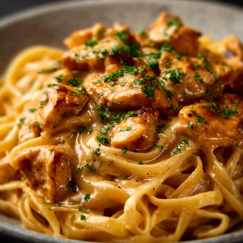 Cowboy Butter Chicken Linguine