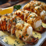 Creamy Garlic Lobster Tails