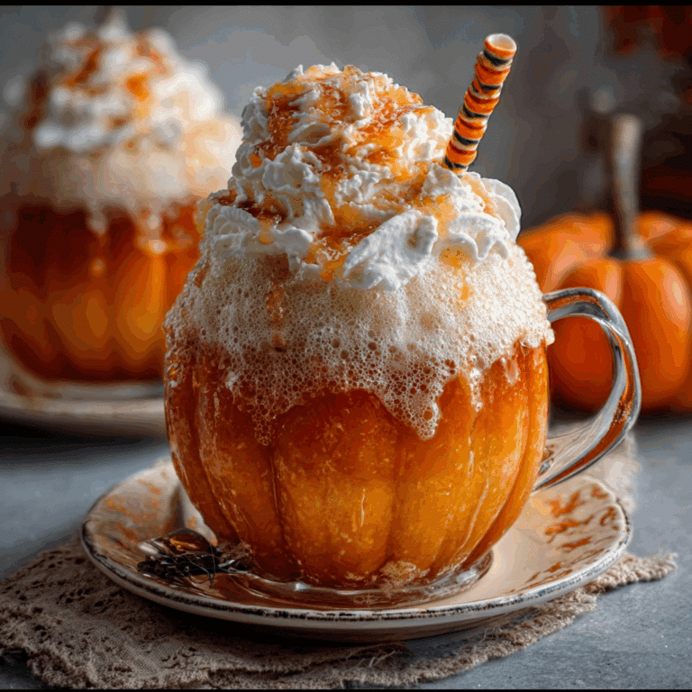 Funny Pumpkin Floats