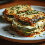Layered Zucchini Ricotta Melts