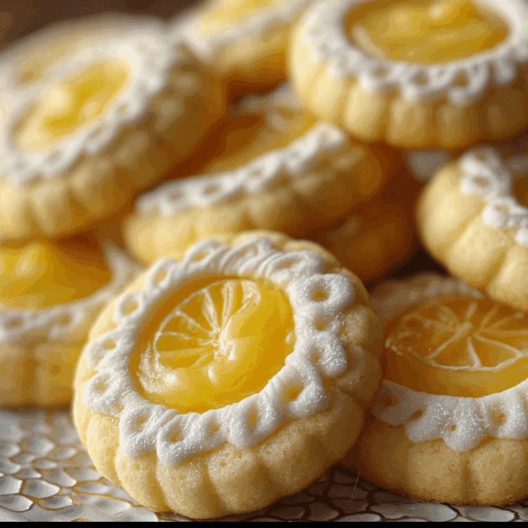 Lemon Curd Cookies