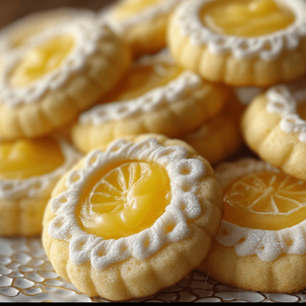 Lemon Curd Cookies