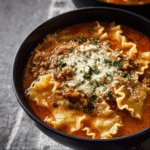 Slow Cooker Lasagna Soup