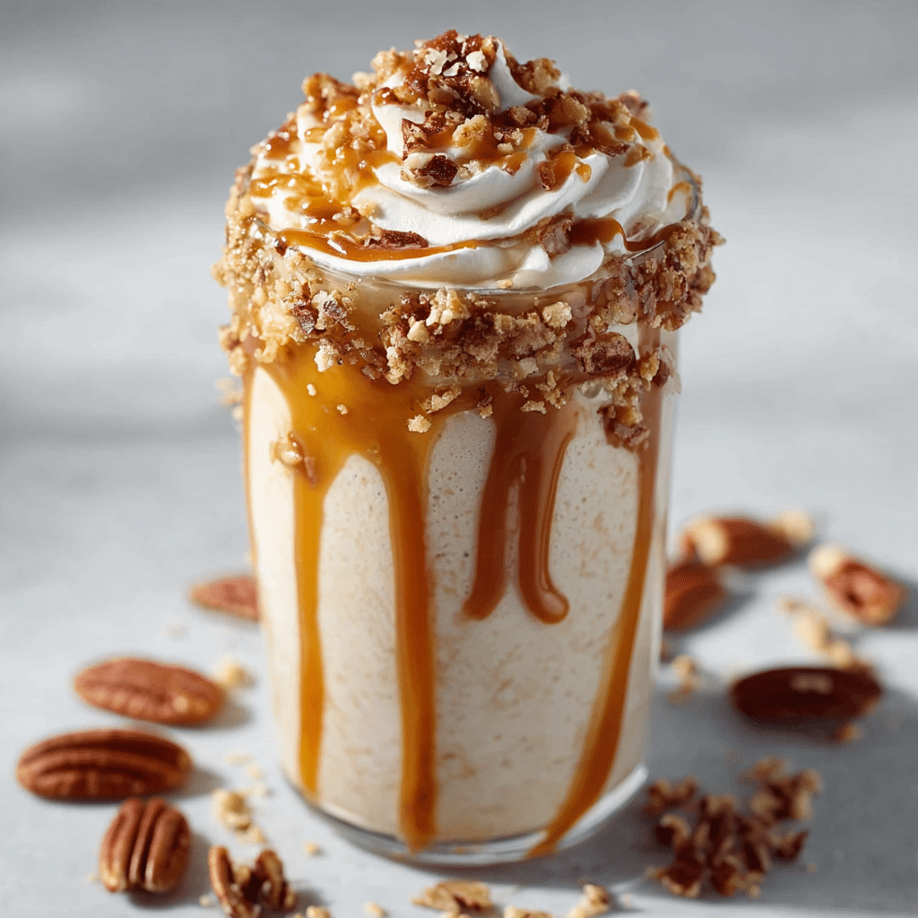 Southern Caramel Pecan Pie Milkshake