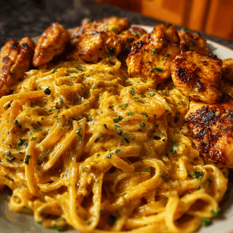 Velveeta Chicken Linguine with Spicy Cajun Alfredo