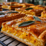Butternut Squash Puff Pastry Tart with Brown Butter and Sage