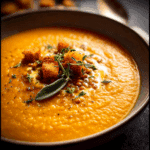 Curry Butternut Squash Lentil Soup
