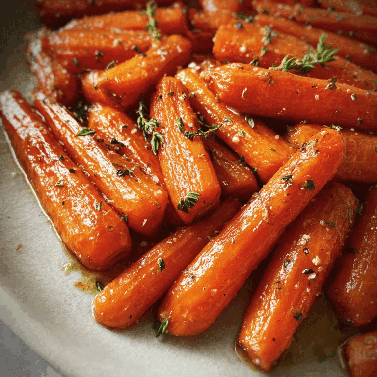 Honey-Glazed Roasted Carrots