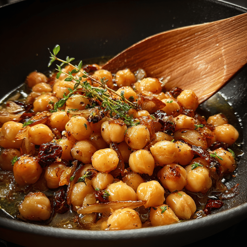 Marinated Chickpeas