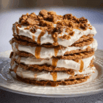 No-Bake Gingerbread Icebox Cakes