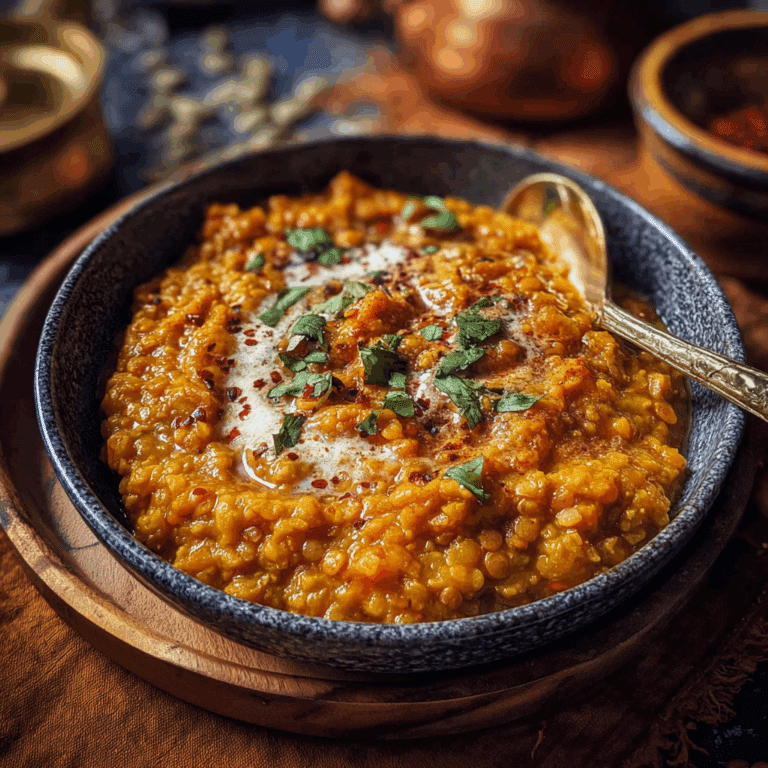 Pumpkin Lentil Dhal