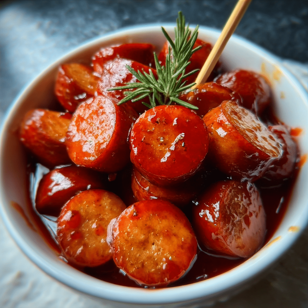 Slow Cooker Kielbasa Bites