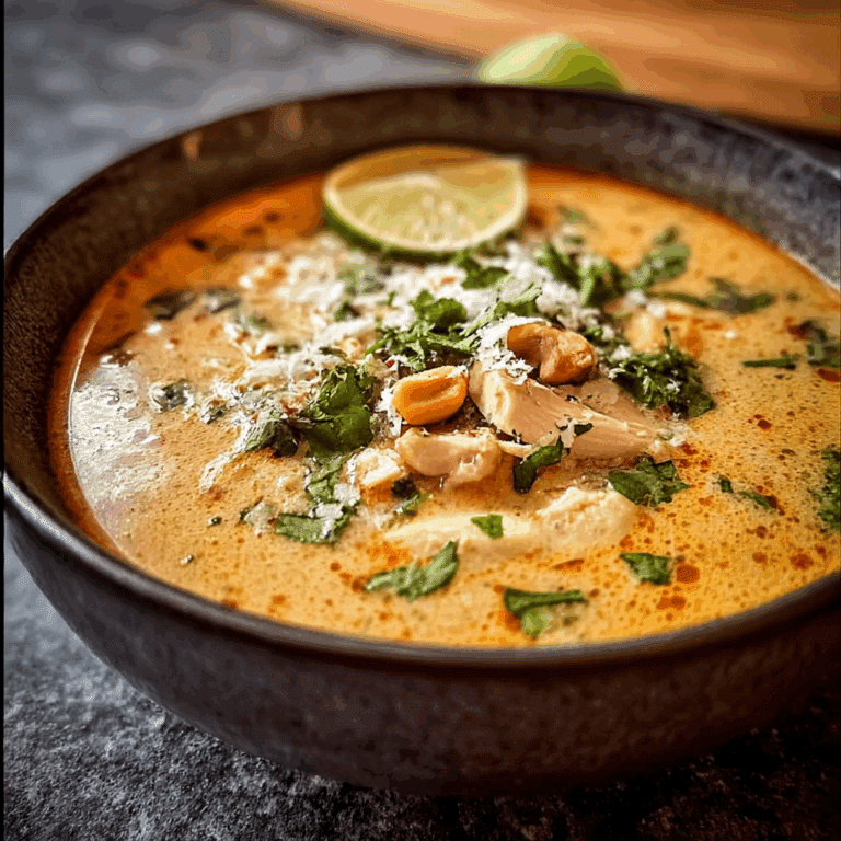 Slow Cooker Thai Coconut Chicken Soup