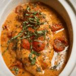 Slow Cooker Tomato Basil Chicken
