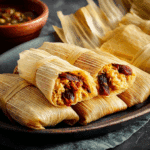 Thanksgiving Tamales with Leftover Turkey