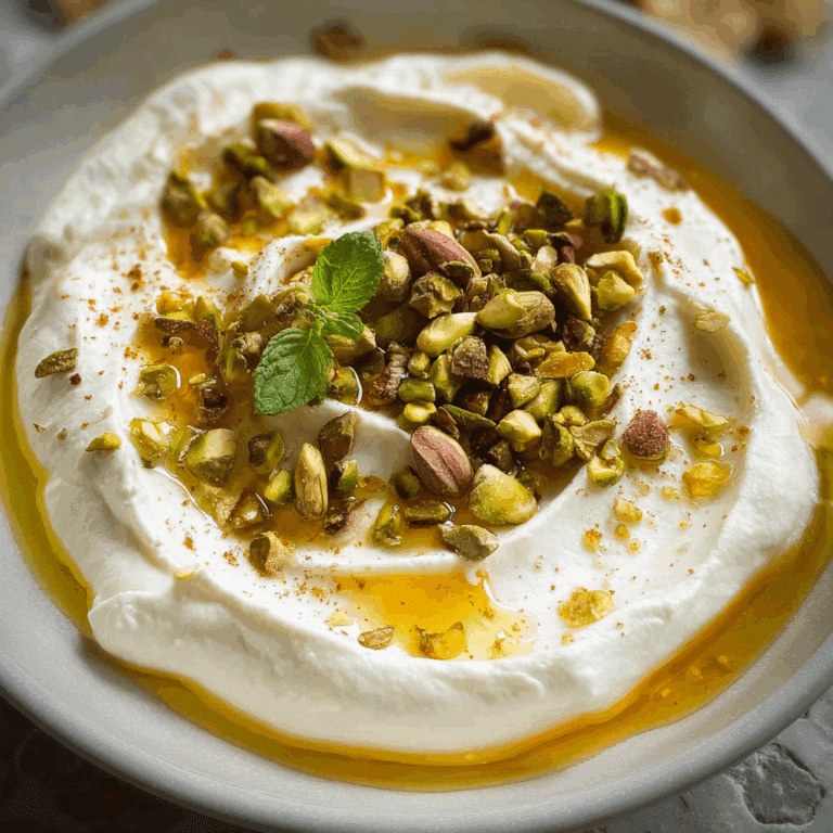 Whipped Ricotta with Honey and Pistachios